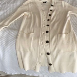 Button down sweater